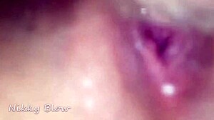 Pierced Cock For My Wet Slutty Pussy Closeup