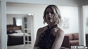 Imagine the dirty stepmom teasing that big cock stepson with her skilled hands