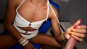 Skinny Ladyboy Bent Over for Anal Fuck!