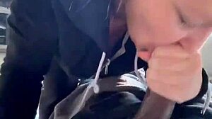 dtla milf eats cum shot with passion