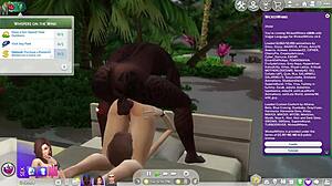 Máma a BBC přítel mají anal sex