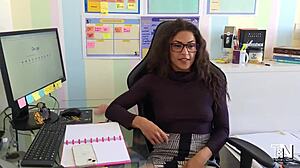 She loves a good fuck despite work