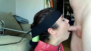 my wife's head on fucking machine for sloppy bj