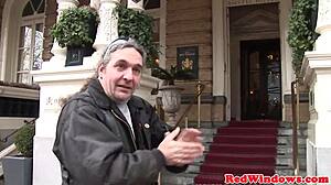 Dutch Tourist Enjoys Homemade Session