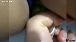 Fucking the neighbor's daughter at home in missionary and doggystyle positions