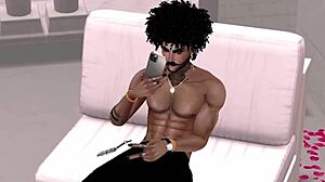 Young American Girl In Bondage With Dildo Machine