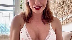 Sexy Milf Guides Dildo Fetish Solo Session