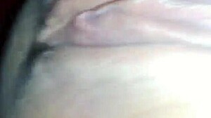 Stunning brunette amateur gently caresses her beautiful body in homemade solo session