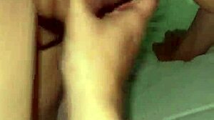 young hot girl gets double penetration in home trio with perfect body babe