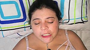 punishment for my white-skinned blonde girlfriend's ass with latina anal assfucking sex