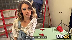 Vip4k Teen 18+ Having Several Orgasms While Boss Fucks Her