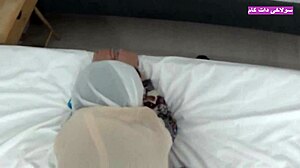 Arab homemade sex with big ass milf ending in cumshot 😈🍑💦