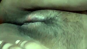 Step sister didn't close the door, revealing her big natural tits in homemade scene