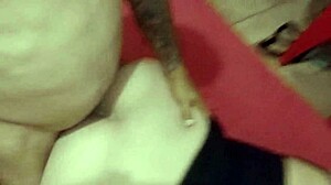 Little pregnant bitch moans, Fuck my big pussy harder! in doggystyle.