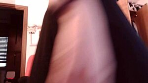 Your Beautiful Italian Stepmother Has Crazy Orgasms At The Computer Desk With Huge Squirting Action!