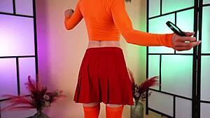 Hannahjames710 Tries On Sexy Wonder Woman, Leeloo, Velma, Daphne Cosplay