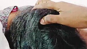 Desi Wife Gives Dirty Blowjob On Boobs With Telugu Dirty Talk!