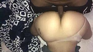 Beautiful Young 18+ Latina Takes Doggystyle Pov With Cute Bent Over Action