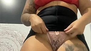 Professorinha Putinha Teases By Showing Everything And Hard Cock In Solo Masturbation Flashing