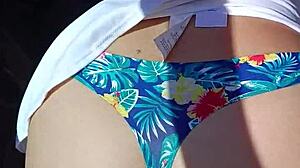 horny mexican slut shows ass in public getting groped freely