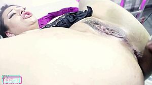 I Feel So Horny Giving My Nerdy Brazilian Latina Slut Fat Ass To This Interracial Anal Action