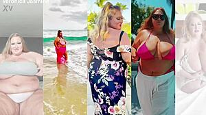 watch me play with my fat blonde bbw milf holes!