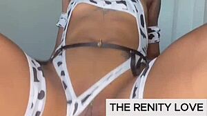 Serenity Love performs in this solo ebony compilation