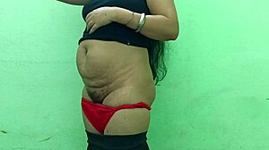 Horny Indian Girl with Big Ass Fucking Hard in School Skirt. Tight Pussy Takes Rough First Time from College Roommate.