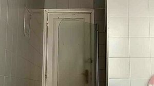 Hey, why is this delicious drunk guy fingering and shaving his sexy big monster cock?