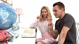 Hey, check out Una Fairy in shaved anal assfucking blonde pussy cunilingus bent over doggystyle riding cumshot tattoo compilation.