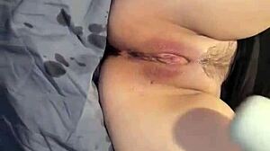 do you think squirting all over like this feels good or should i rub it in more for you?