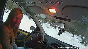 snowboarder chick rosemary moyer sucks big cock and rides it hard with shaved pussy cumshot 😈🍆💦