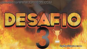 Jerk Off Challenge with Sexy Angel Stripper in Big Tits Orgasm Contest