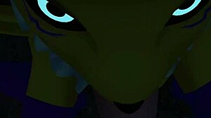 Renamon gets railed hard in public outdoor furry action