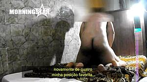 Early morning anal with wife for hardcore couple assfucking and cum