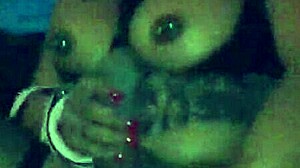 ebony hidden fantasy with dildo drilling pussy