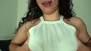 18 Year Old Girl With Big Natural Tits Gives Jerk Off Instructions