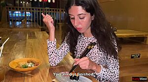 Ever wondered about sucking dick in a sushi bar toilet then eating rolls with cum on your face?