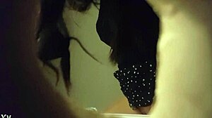 Hidden Cam Captures Sexy Babe in White Panties Peeing Through Wall Hole!