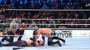 Watch AJ Styles battle Finn Bálor in intense wrestling match at Survivor Series 2022.