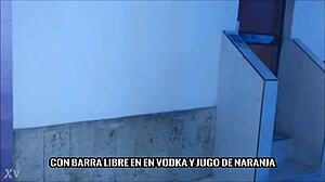 Whoa, Wild Colombian Swingers At The Halloween Party Clandestina Getting Into Group Action!