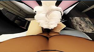 Oh wow, having sex with a fan who has this massive monster cock is intense. It's like riding a huge big cock adventure every time.