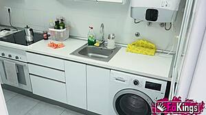 HOT REDHEAD COUGAR ALBAAN BANGS STEPSONS BEST FRIEND ROUGH IN DOGGYSTYLE AND RIDING