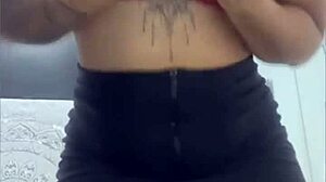 Professorinha Putinha Teases By Showing Everything And Hard Cock In Solo Masturbation Flashing