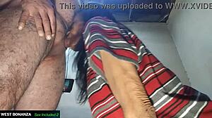 lupitas second blowjob session in bedroom working hard sucking cock for hot cum in mouth