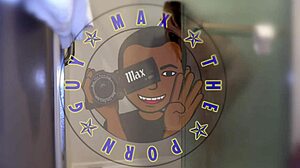 roxxxie in s3e15 shows off big tits and ass during sloppy blowjob. black monster cock gets deepthroat action.