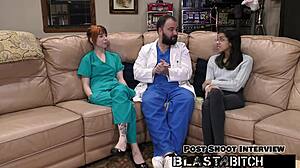 Ditria Rose sucks dick and eats pussy POV version!