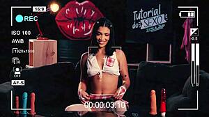 Brazilian Novinha Makes You Cum With Asian Small Tits And Shaved Pussy!