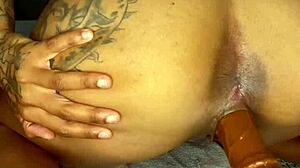 Serenity Love performs in this solo ebony compilation