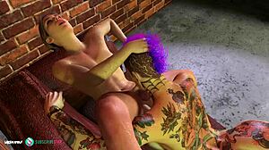 Girl gets her pussy pounded hard on the casting couch during interview.